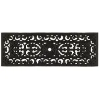 Ib Laursen Fußmatte Ib Laursen Türmatte aus Gummi Filigran schmales Modell (75x25cm)