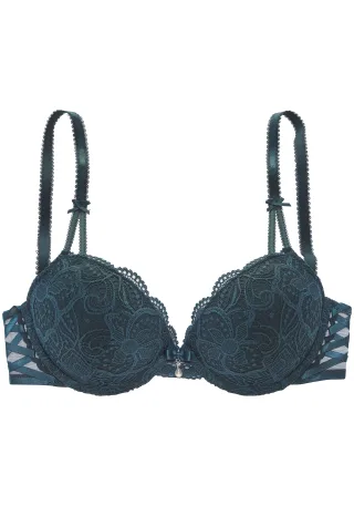 LASCANA - LASCANA Push-up BH petrol - Gr. - 75B