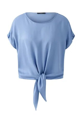 Oui - Bluse blau - Gr. - 34