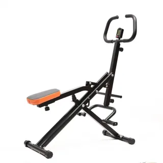 Bominfit Indoor Horse Riding Simulator Fitness Machine Abdominal Muscle Trainer Foldable Exercise Equipment Waist Traine