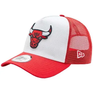 New Era - Trucker Cap für Herren (Weiß/Rot)
