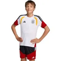 adidas Performance T-Shirt Sport-Shirt Deutschland/Germany 26 Tiro weiss/schwarz/rot Jungen