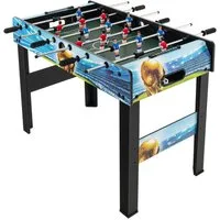 COSTWAY Kickertisch, 94 x 51 x 68,5 cm, mit Punktezähle