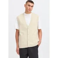 !Solid Strickjacke SDRyker Modische Feinstrick-Weste mit V-Ausschnitt