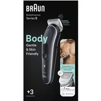 Braun Körper- und Bikinitrimmer BG5340 Körperhaartrimmer Schwarz, Silber 417187