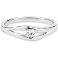 Bruno Banani Fingerring Schmuck Geschenk Silber 925 Damenring, mit Zirkonia (synth)