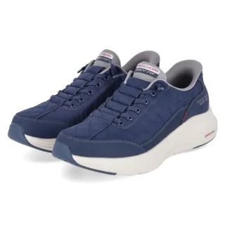 Skechers Slip-ins Sneaker CONTOUR FOAM COZY FIT - Gr. 40 - Blau - Textil & Synthetik