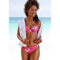 LASCANA Bügel-Bikini-Top Malia, mit tropischem Print