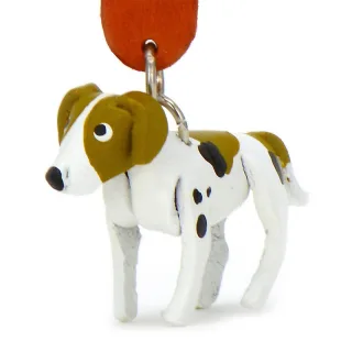 Foxhound Schl?sselanh?nger aus Leder