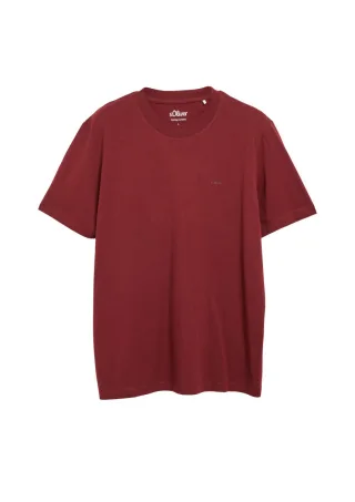 s.Oliver Red Label - T-Shirt Regular Fit rot - Gr. - S