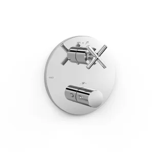 Tres Sichtbares Teil für 2 Wege Unterputzgehäuse Therm box , 28325001 28325001