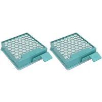 Trade-Shop HEPA-Filter 2x passend für Miele Boost CX1 Serie Bodenstaubsauger, Zubehör für Miele 11639240 SF-HY 60, 11639210 SF-HA60, Hygienefilter / Abluftfilter / Mikrofilter mit High Power-Filtration