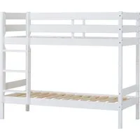 Hoppekids Etagenbett ECO Comfort Kinderbett 90x200 oder 70x160 aus Massivholz in 4 Farben, TÜV, FSC und Nordisches Umweltzeichen – wahlweise mit Matratzen