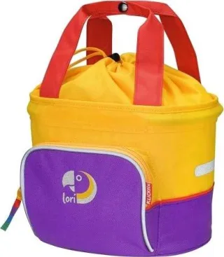 KLICKfix Lori Shopper Vorderradkorb purple 4 L