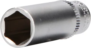 Brilliant Tools 1/4" Sechskant-Stecknuss, lange Ausführung - BT020958