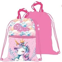 Mister License Company Sporttasche Einhorn Clouds Deluxe Sporttasche, Turnbeutel 45 cm
