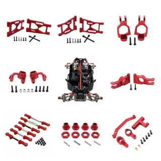 Upgraded Metal Accessories Spare Parts for MJX 7303 1/7 RC Car Vehicle Models
