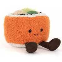 Jellycat Kuscheltier Kuscheltier Sushi Amuseables Codhi Californian Roll (9cm)