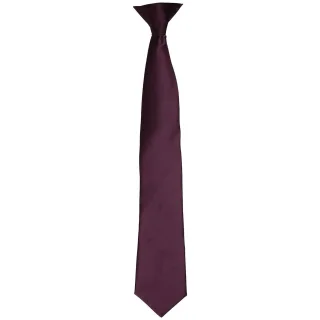 Premier - Krawatte für Herren/Damen Unisex (Aubergine)