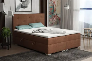 Boxspringbett Schlafzimmerbett PADUA 180x200cm inkl.Bettkasten