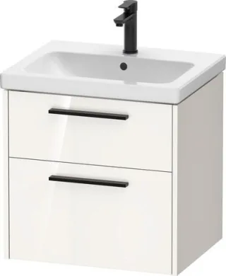 Duravit D-Code Waschtischunterschrank wandhängend Schubk. 2, DC46700BD220000