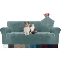 Minicloss Sofahusse 1/2/3/4 Sitzer Sofabezug, Modern Sofaüberwurf Elastische Couchbezug, waschbarer, mit Armlehne, Protector für Hunde Haustiere