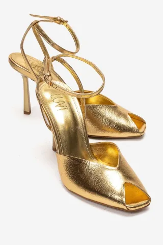 Slate Knöchelriemen Stiletto Pumps