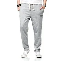 Alessandro Salvarini Jogginghose Alessandro Salvarini Herren Jogging Sport Hose Fitness Jogger Jogginghose mit Reißverschlusstaschen