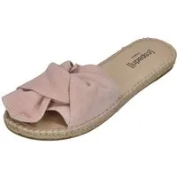 espadrij l´originale PLAGE BOUCLE VELOUR Pantolette Rose
