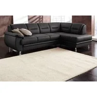 sit&more Ecksofa Mailand L-Form, B: 250 cm, optional Bettfunktion