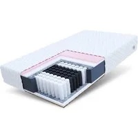 Taschenfederkernmatratze REGGIO Matratze 90x200, 140x200, 160x200, 180x200 cm & weitere Größen, FDM, 25 cm hoch, (Visco Memory Kokos, Allergiker geeignet)