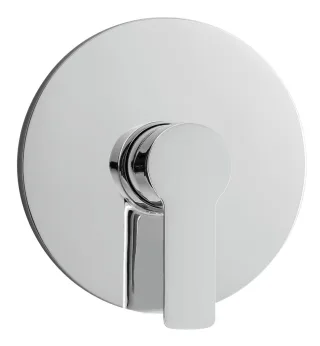 Herzbach LIVING mare Brause farbset plus rund chrom, 24.130055.1.01 24.130055.1.01