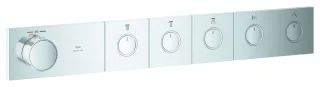 GROHE Unterputz-Thermostat Grohtherm Aqua Tiles, 106868 FMS 5 ASV chrom, 1068680000 1068680000