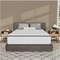 Komfortschaummatratze Memoryschaum Matratze, H2/H3 Wendematratze, Atmungsaktiv, DEWINNER, 25 cm hoch, hypoallergen & orthopädisch, 140 x 200 x25 cm Schaumstoffmatratze