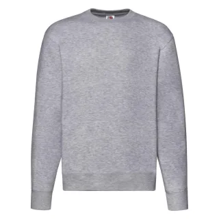 Fruit of the Loom Herren Premium Set-in Sweatshirt (Heather Grey)