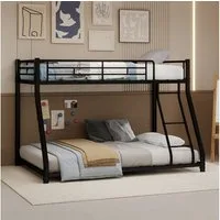 OYRREU Etagenbett Metallbett - Hochbett 90*190 cm 140*190 cm