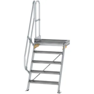 Munk Treppe mit Plattform 60° Stufenbreite 800 mm - 600385
