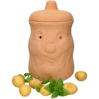 MamboCat Vorratsglas Kartoffeltopf Karl Terrakotta, Steingut