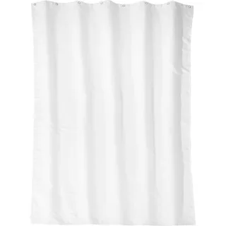 ASW Brausevorhang 124128 Textil weiß, Breite 3450 mm/Höhe 2000 mm/23 Ösen