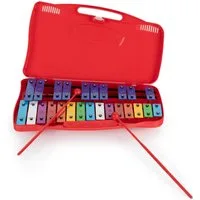 Classic Cantabile Glockenspiel Kinder Xylophon mit 25 Tönen, Inkl. praktischem Tragekoffer und Schlägeln, Absolut stimmgenau