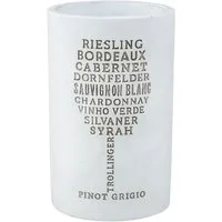 Levandeo® Wein- und Sektkühler, Getränkekühler Beton Grau H21cm Flaschenkühler Sektkühler Zement Wein