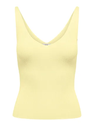 JDY - JDYNANNA S/L TOP KNT NOOS Pastel Yellow - Gr. - L