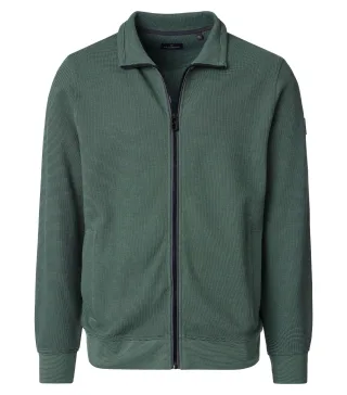 CASAMODA - Sweatjacke grün - Gr. - XL