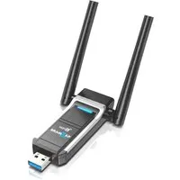 BRAINZAP WLAN-Adapter WiFi 6 (802.11ax) AX1800 USB 3.0 WLAN-Stick, WiFi 6 (802.11ax)