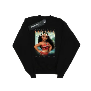 Disney - "Moana Montage" Sweatshirt für Herren (Schwarz)