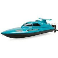 BruKa RC-Boot RC 2,4 Ghz. Speedboot BARRACUDA X2 ferngesteuertes Schiff Rennboot RTR