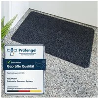Andiamo Fußmatte Samson, Made in Netherlands, rechteckig, Höhe: 6 mm, Schmutzfangmatte, waschbar, rutschhemmend, auch als 2er Set erhältlich