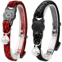 DUVO+ Katzen-Halsband Katzenhalsband Glitter Nylon