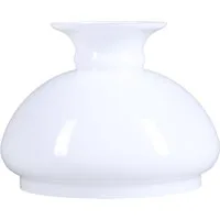 Home4Living Lampenschirm Petroleumglas weiß Lampenglas Ersatzglas Vestaschirm Ø 124mm, Dekorativ