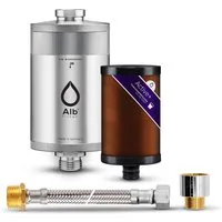 Alb Filter Wasserfilter Active Plus Trinkwasserfilter, reduziert Schadstoffe, gegen Bakterien, Kalkreduktion, Made in Germany